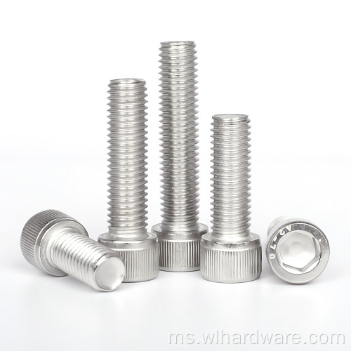 DIN 912 Skru kepala thread penuh Stainless